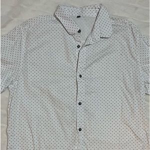 Pd&c button down short sleeve dress shirt